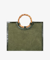 Borsa a mano Bamboo Large Deluxe Verde | My Style Bags