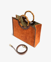 Borsa a mano Bamboo Large Deluxe Arancione - Arancione | My Style Bags