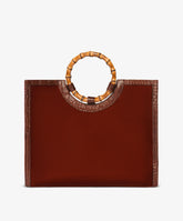 Borsa a mano Bamboo Large Velour Bordeaux | My Style Bags