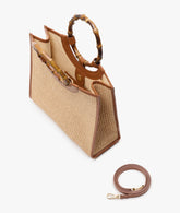Borsa a mano Bamboo Medium Paglia - Paglia | My Style Bags