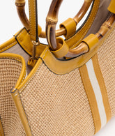 Borsa a mano Bamboo Positano Senape | My Style Bags