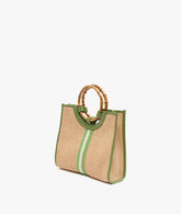 Borsa a mano Bamboo Positano Verde | My Style Bags