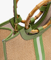 Borsa a mano Bamboo Positano Verde | My Style Bags