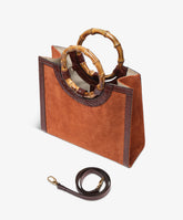 Borsa a mano Bamboo Medium Deluxe Arancione - Arancione | My Style Bags