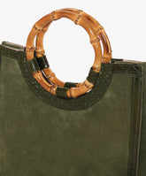 Borsa a mano Bamboo Medium Deluxe Verde | My Style Bags