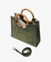 Borsa a mano Bamboo Medium Deluxe Verde | My Style Bags