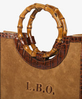 Borsa a mano Bamboo Medium Deluxe Tabacco - Tabacco | My Style Bags