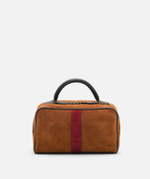 Beauty Case Berkeley Twin Deluxe Cuoio/Bordeaux - Cuoio | My Style Bags