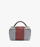 Beauty Case Berkeley Stripe Grigio | My Style Bags