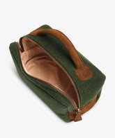Beauty Case Berkeley Felt Verde - Verdone | My Style Bags