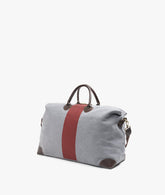 Borsone da viaggio Harvard Stripe Grigio - My Style Bags