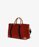 Borsone da viaggio Harvard Large Velour Bordeaux | My Style Bags