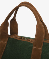 Borsone da viaggio London Large Felt Verde - Verdone | My Style Bags