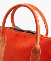 Borsone da viaggio London Smart Twin Velvet Arancio | My Style Bags