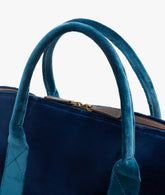 Borsone da viaggio London Smart Twin Velvet Blu - Blu | My Style Bags