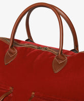 Borsone da viaggio London Velour Bordeaux - Verdone | My Style Bags