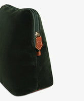 Trousse Large Velour Verde - Verdone | My Style Bags
