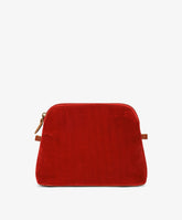 Trousse Medium Velour Bordeaux | My Style Bags