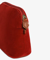 Trousse Medium Velour Bordeaux | My Style Bags