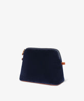 Trousse Medium Velour Blu | My Style Bags