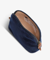 Trousse Small Velour Blu | My Style Bags