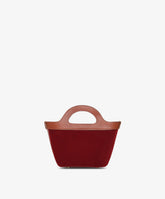 Borsa a mano Alma Velour Bordeaux - Bordeaux | My Style Bags