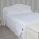 Completo Copripiumino Roma: Set di Copripiumino, Federe e Sottolenzuolo Bianco - Lenzuola, Copripiumini e Federe | My Style Bags