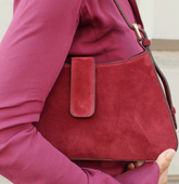 Borsa a mano Cotti Deluxe Bordeaux | My Style Bags