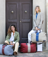 Borsone da viaggio Harvard Stripe Bordeaux | My Style Bags