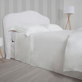 Completo Letto Venezia: Set di Lenzuolo, Federe e Sottolenzuolo Bianco - Bianco | My Style Bags