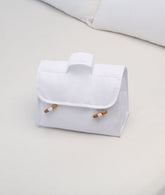 Beauty Case Camilla con Alamari Bianco - Bianco | My Style Bags