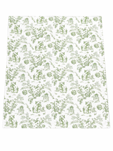 Telo Picnic Toile Verde x Fondazione Theodora - Accessori per il Decoro della Casa | My Style Bags